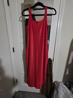Nike Red Sleeveless Athletic Tank
